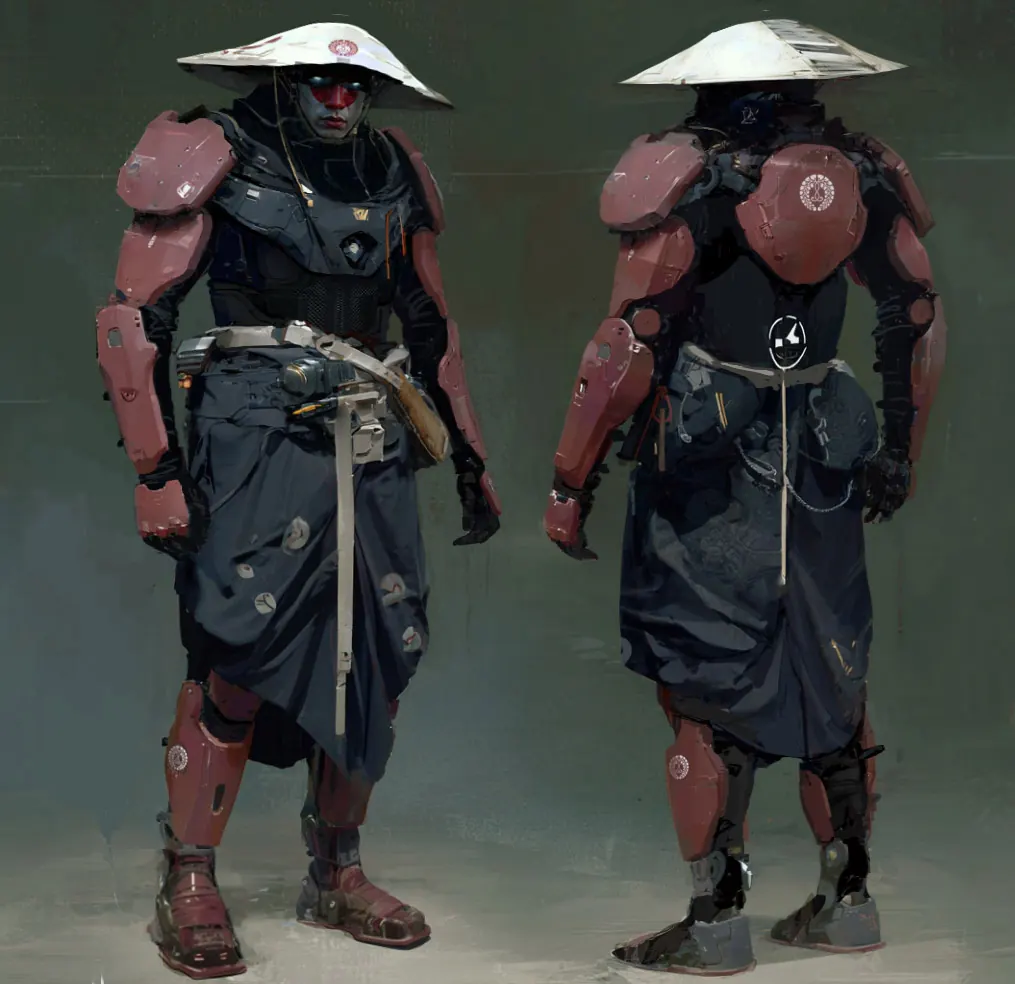 Tech Samurai sketch